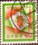 Stamps Japan -  Scott#1119 Intercambio 0,20 usd  20 y. 1972