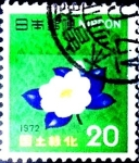 Stamps Japan -  Scott#1115 Intercambio 0,20 usd  20 y. 1972