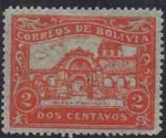 Stamps America - Bolivia -  Ferrocarril Guaqui - La Paz