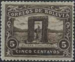 Stamps America - Bolivia -  Ferrocarril Guaqui - La Paz