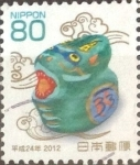 Stamps Japan -  Scott#3389 Intercambio 0,90 usd  80 y. 2011