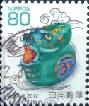 Stamps Japan -  Scott#3389 Intercambio 0,90 usd  80 y. 2011