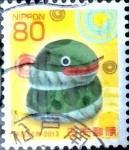 Stamps Japan -  Scott#3489 Intercambio 0,90 usd  80 y. 2012