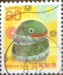 Stamps Japan -  Scott#3489 Intercambio 0,90 usd  80 y. 2012