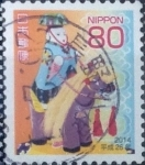 Stamps Japan -  Scott#3612 Intercambio 1,25 usd  80 y. 2013