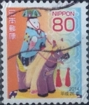 Stamps Japan -  Scott#3612 Intercambio 1,25 usd  80 y. 2013