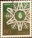 Stamps Japan -  Scott#3617b Intercambio 1,25 usd  80 y. 2013