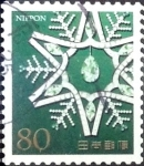 Stamps Japan -  Scott#3617b Intercambio 1,25 usd  80 y. 2013