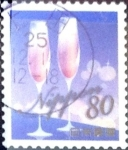 Stamps Japan -  Scott#3617h Intercambio 1,25 usd  80 y. 2013