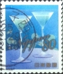 Stamps Japan -  Scott#3617j Intercambio 1,25 usd  80 y. 2013