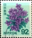 Stamps Japan -  Scott#3650 Intercambio 1,40 usd  92 y. 2014