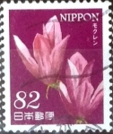Stamps Japan -  Scott#3668 Intercambio 1,25 usd  82 y. 2014