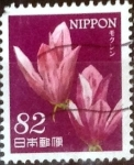 Stamps Japan -  Scott#3668 Intercambio 1,25 usd  82 y. 2014