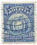 Sellos de America - Bolivia -  Escudo