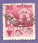 Stamps India -  INTERCAMBIO