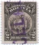 Stamps America - Bolivia -  Escudo