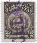 Stamps Bolivia -  Escudo