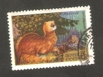 Stamps Russia -  4178 - Fauna de la URSS, Hurón
