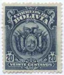 Stamps Bolivia -  Escudo