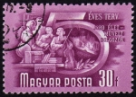 Stamps : Europe : Hungary :  COL-5 EVES TERV-QUINQUENIO