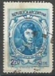 Stamps Argentina -  SAN MARTIN ARGENTINA
