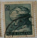 Sellos de Europa - Italia -  POSTE ITALIANE, Michelangelo Buonarroti