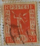 Stamps France -  EXPOCICIÓN INTERNACIONAL DE PARIS