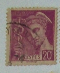 Stamps : Europe : France :  MERCURIO