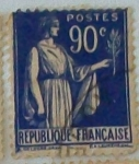 Stamps : Europe : France :  PAIX