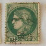 Stamps France -  Cérès 