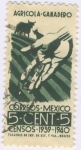 Stamps : America : Mexico :  Censos-Agricola-Ganadero