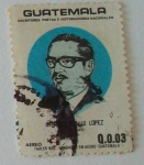 Stamps Guatemala -  ESCRITORES POETAS E HISTORIADORES NACIONALES