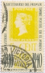 Stamps America - Mexico -  Centenario del Primer Timbre Postal en el Mundo