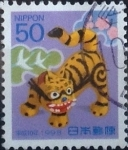 Stamps Japan -  Scott#2591 Intercambio 0,35 usd 50 y. 1997