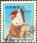 Stamps Japan -  Scott#2151 Intercambio 0,35 usd 62 y. 1992