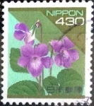 Stamps Japan -  Scott#2167A Intercambio 4,00 usd 430 y. 1992