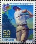 Stamps Japan -  Scott#2707 Intercambio nf2b 0,35 usd  50 y. 1999