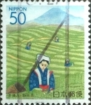 Stamps Japan -  Scott#Z203 Intercambio 0,50 usd  50 y. 1997