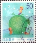 Stamps Japan -  Scott#Z357 Intercambio 0,50 usd  50 y. 1999