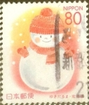 Stamps Japan -  Scott#Z269 Intercambio 0,75 usd  80 y. 1999