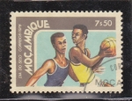 Sellos del Mundo : Africa : Mozambique : Baloncesto