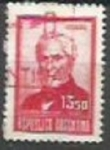 Stamps Argentina -  SCOTT 1046 Tamaño 16 x 22.5 mm 