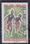Stamps : Africa : Benin :  danza Somba