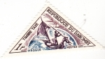 Stamps Benin -  Piragua