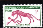 Stamps Benin -  Pintura rupestre