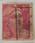 Stamps : Europe : France :  Marianne de Gandon