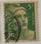 Stamps : Europe : France :  Marianne de Gandon