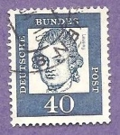 Stamps Germany -  INTERCAMBIO