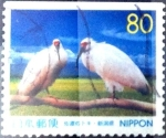 Stamps Japan -  Scott#Z334 Intercambio 0,75 usd  80 y. 1999