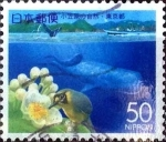 Stamps Japan -  Scott#Z379 Intercambio 0,50 usd  50 y. 2000